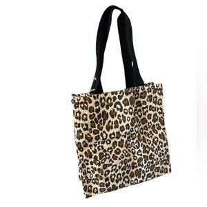 Leopard Print Tote Bag